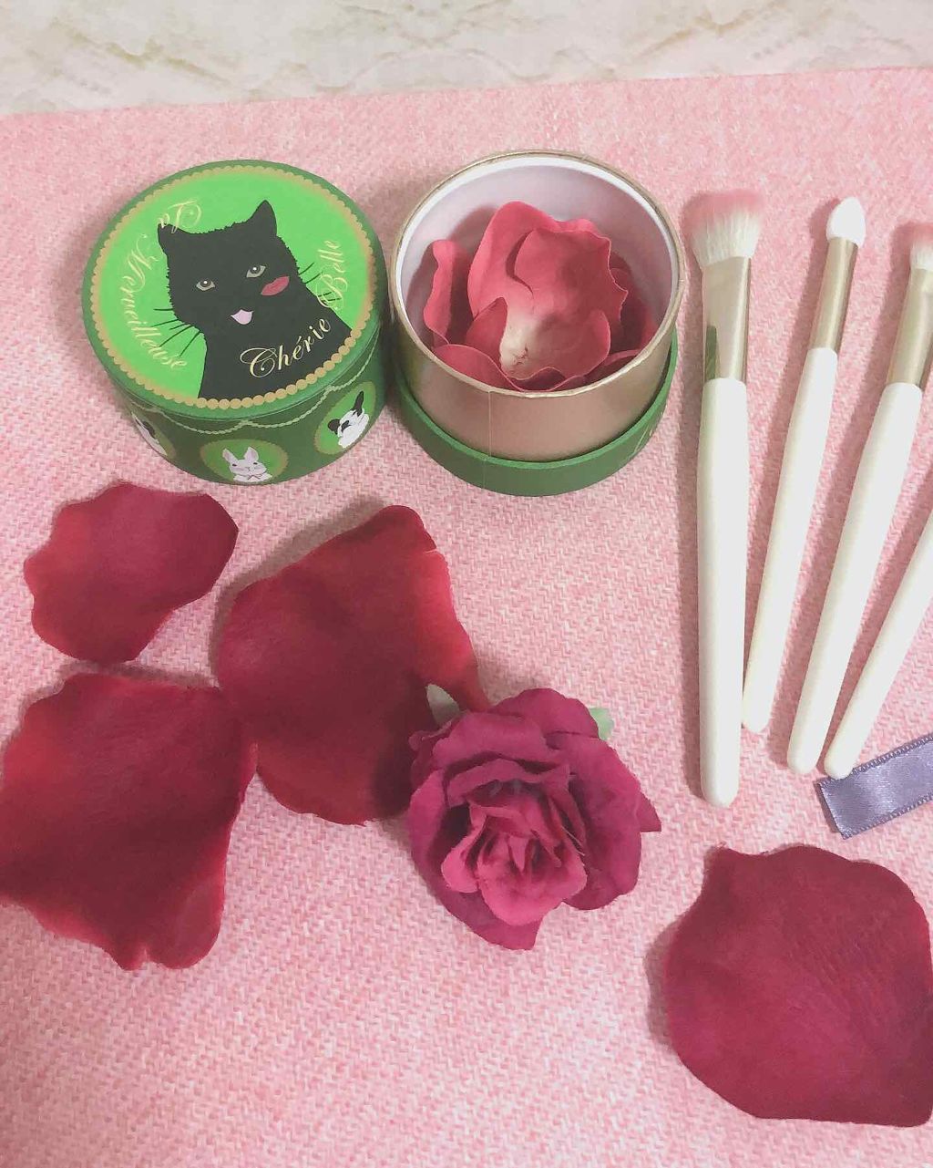 フェイス カラー ローズ ラデュレ(ミニ)/レ・メルヴェイユーズ ラデュレ/パウダーチークを使ったクチコミ(1枚目)