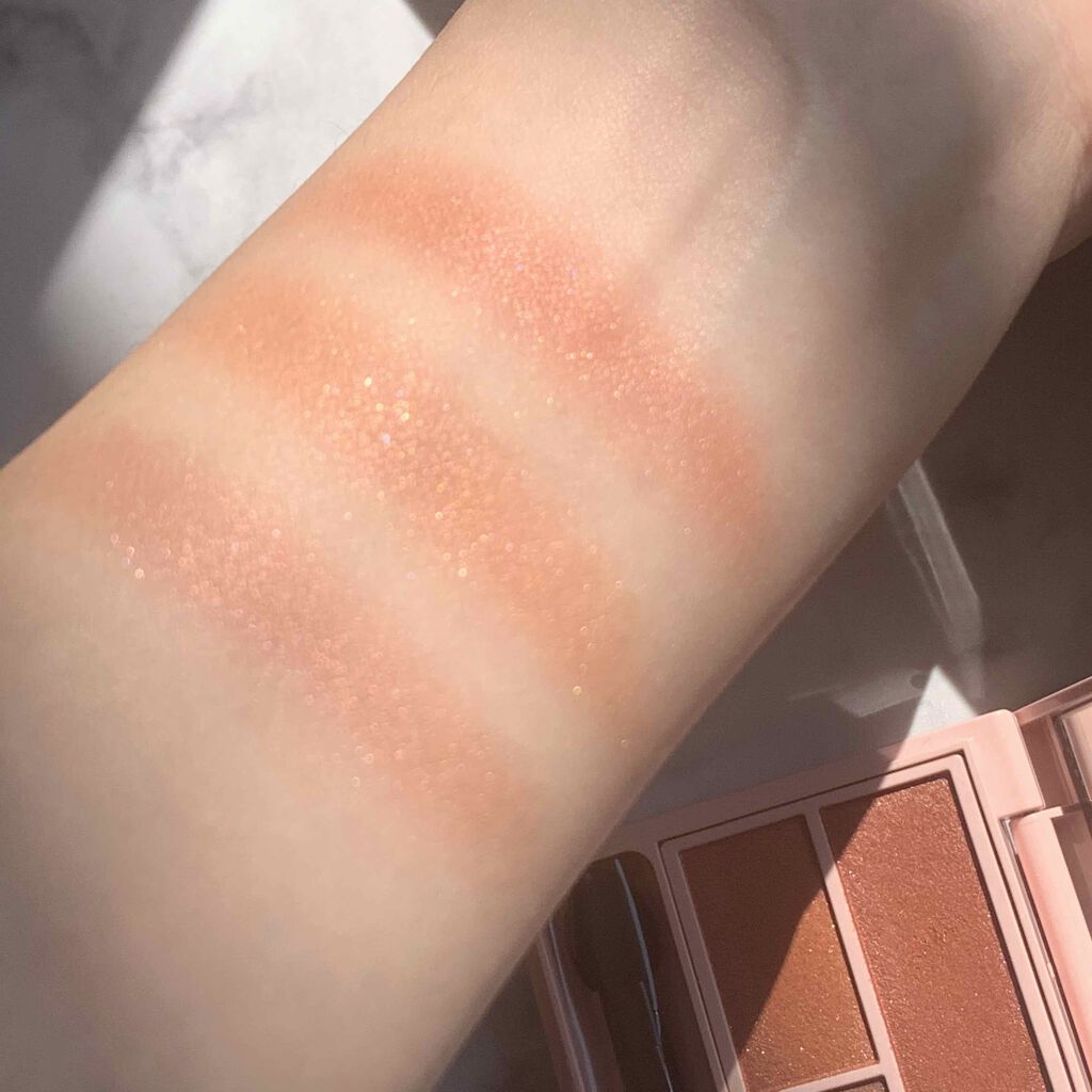 フーミー アイシャドウパレット/WHOMEE/アイシャドウパレットを使ったクチコミ（2枚目）