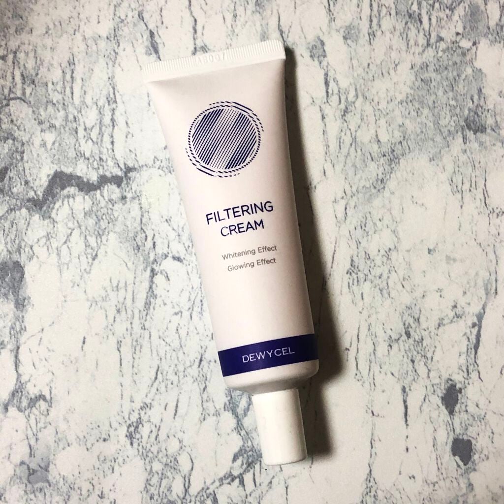 フィルタリングクリーム/DEWYCEL/日焼け止めクリームを使ったクチコミ(1枚目)
