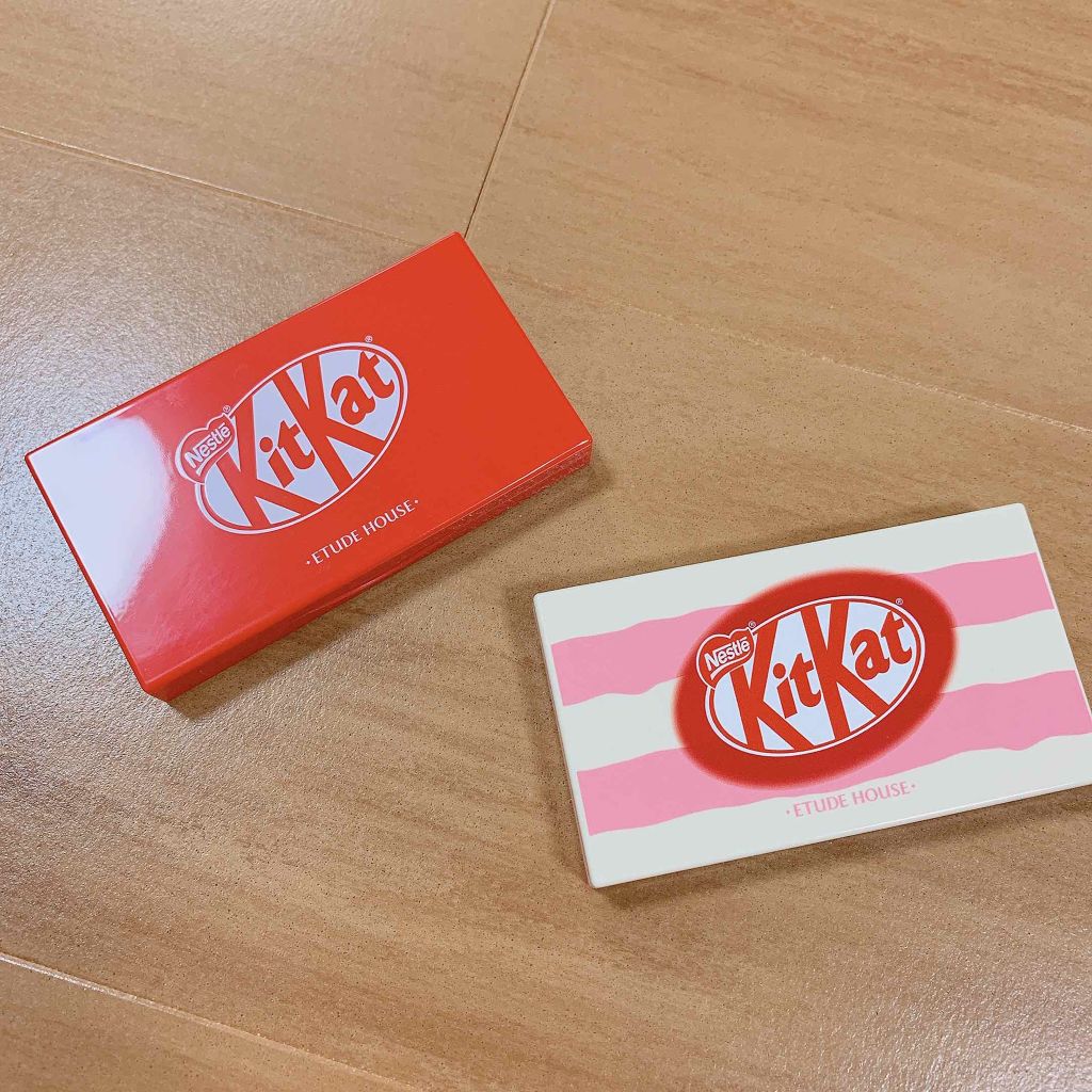 プレイカラーアイズ ミニ #キットカットオリジナル/ETUDE/アイシャドウパレットを使ったクチコミ(1枚目)