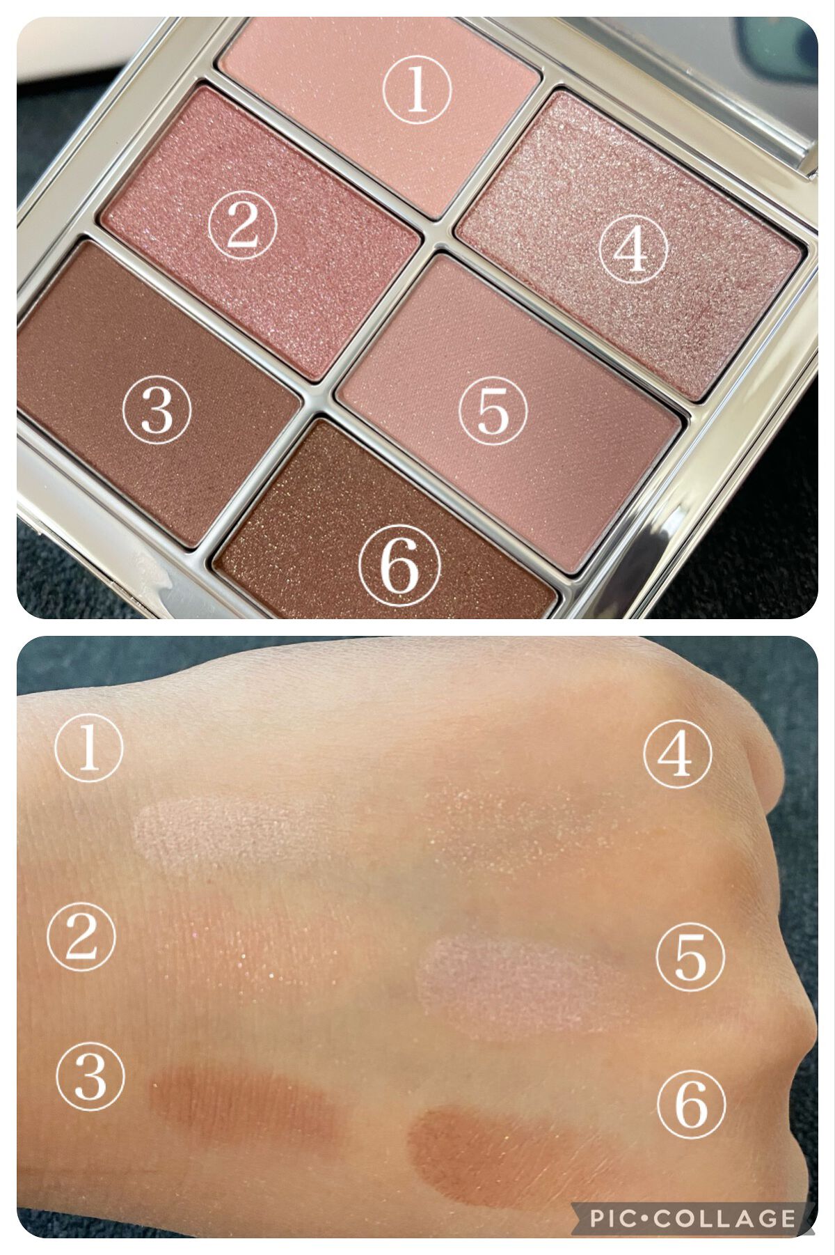 アイ ヴィーガン シアーパレット/AMUSE/アイシャドウパレットを使ったクチコミ（3枚目）