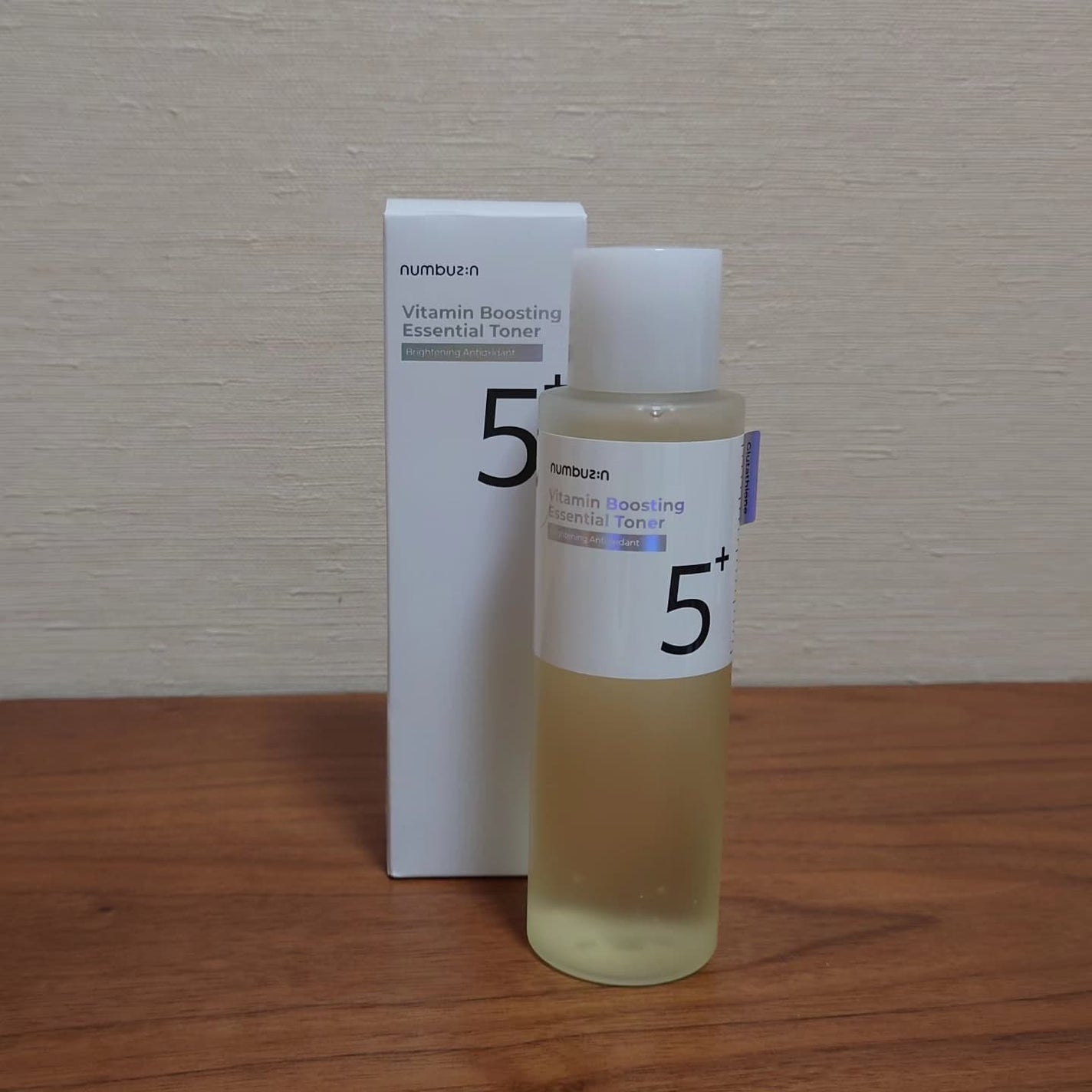 5番 白玉グルタチオンCエッセンシャルトナー/numbuzin/化粧水を使ったクチコミ(1枚目)