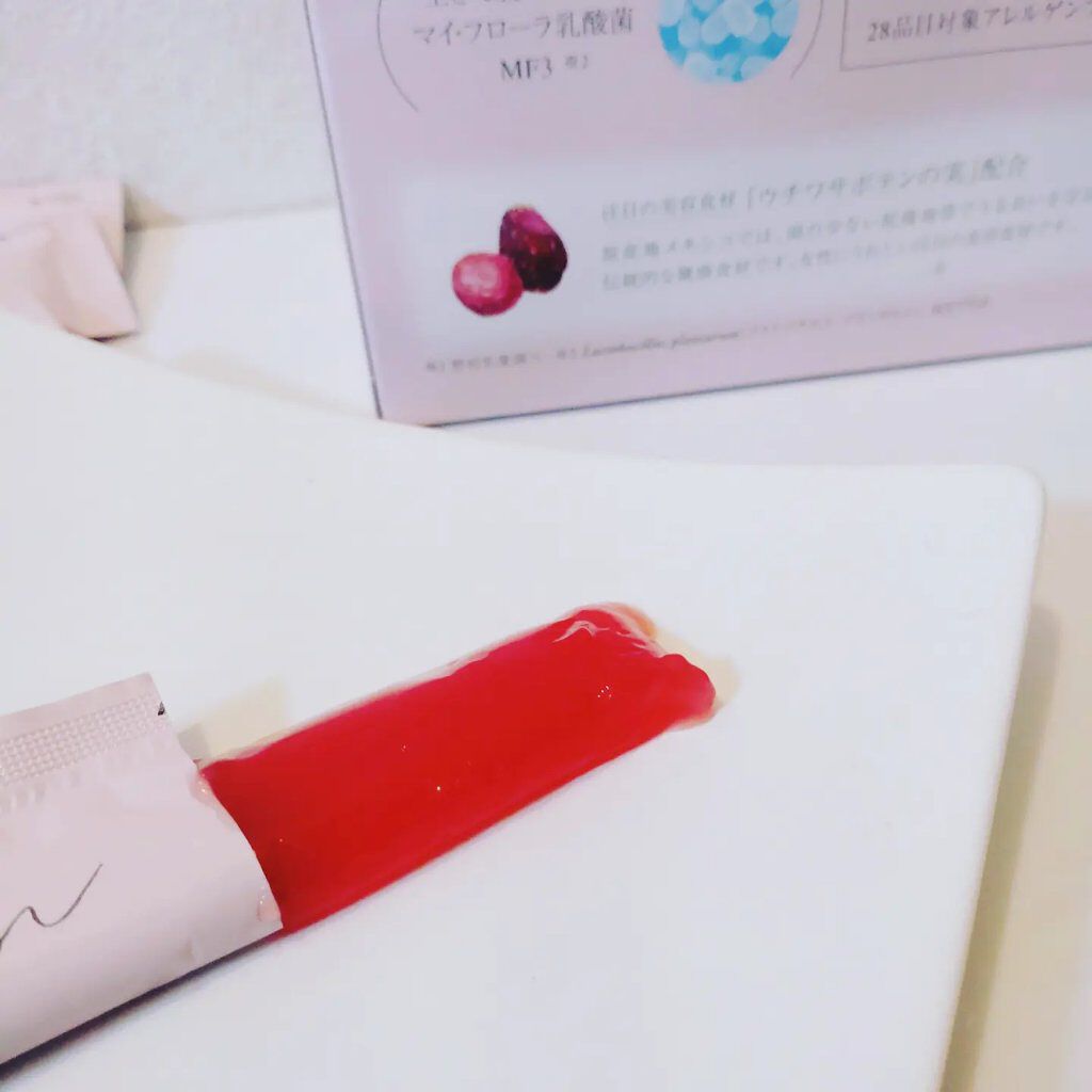 マイ・フローラスキン/MY FRORA/ゼリー飲料を使ったクチコミ（2枚目）
