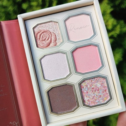 絵画アイシャドウパレット 12 女優ジャンヌ・サマリーの肖像/MilleFée/アイシャドウパレットを使ったクチコミ(2枚目)