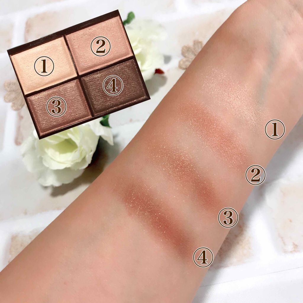 スキニーリッチシャドウ/excel/アイシャドウパレットを使ったクチコミ(2枚目)