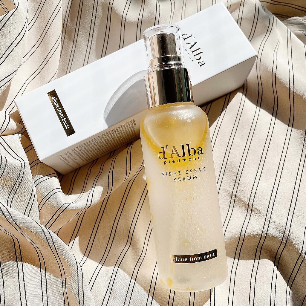 ダルバ ホワイトトリュフファーストスプレーセラム/ダルバ/ミスト状化粧水を使ったクチコミ(1枚目)