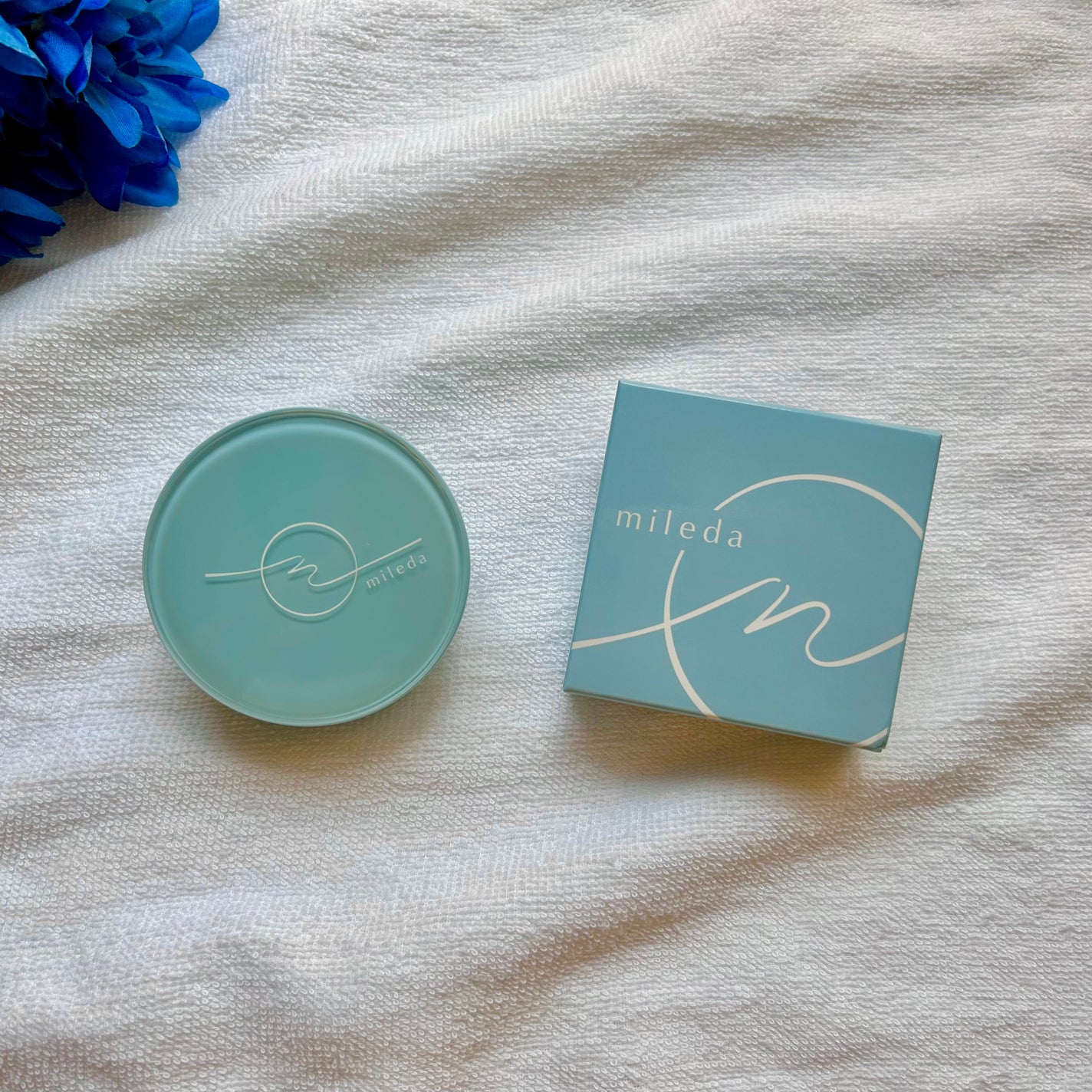 スムースフィットファンデーション/mileda/パウダーファンデーションを使ったクチコミ(2枚目)