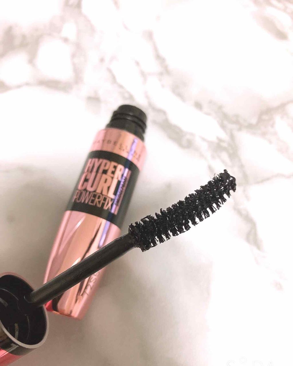 ハイパーカール パワーフィックス/MAYBELLINE NEW YORK/マスカラを使ったクチコミ（2枚目）