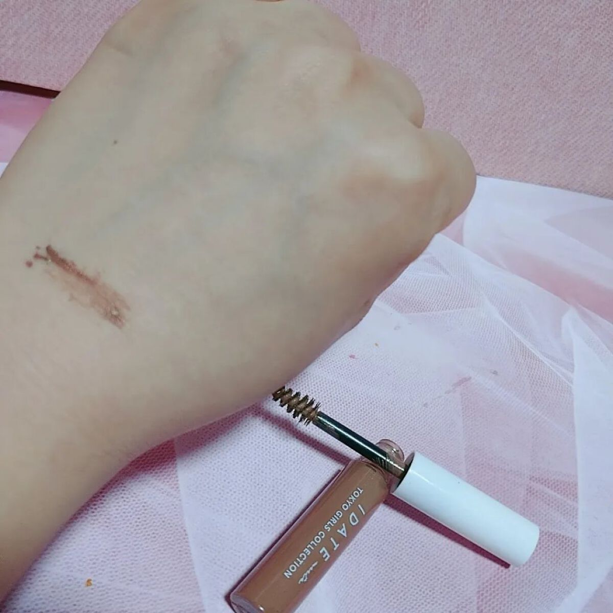 アイデイト アイブロウブラシ（馬毛）/IDATE/メイクブラシを使ったクチコミ（2枚目）