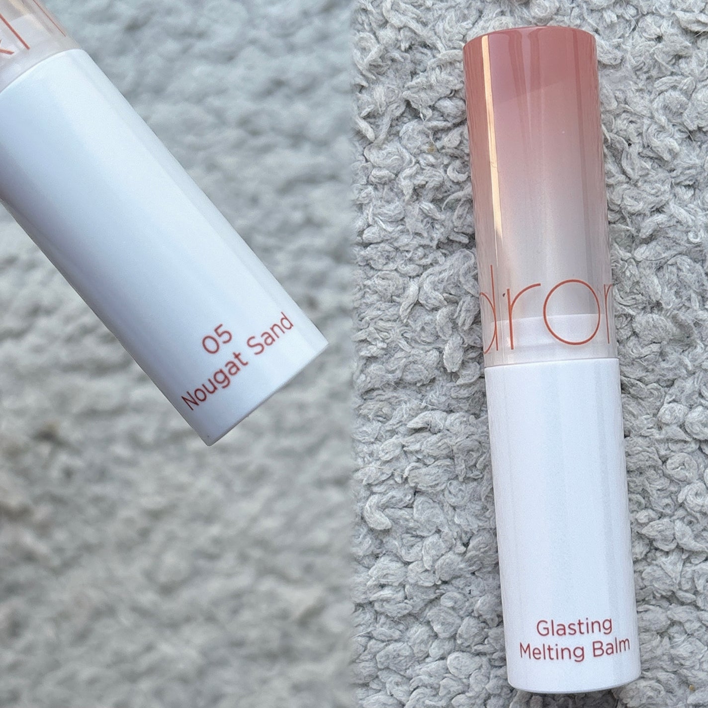 グラスティングメルティングバーム/rom&nd/リップバームを使ったクチコミ(4枚目)