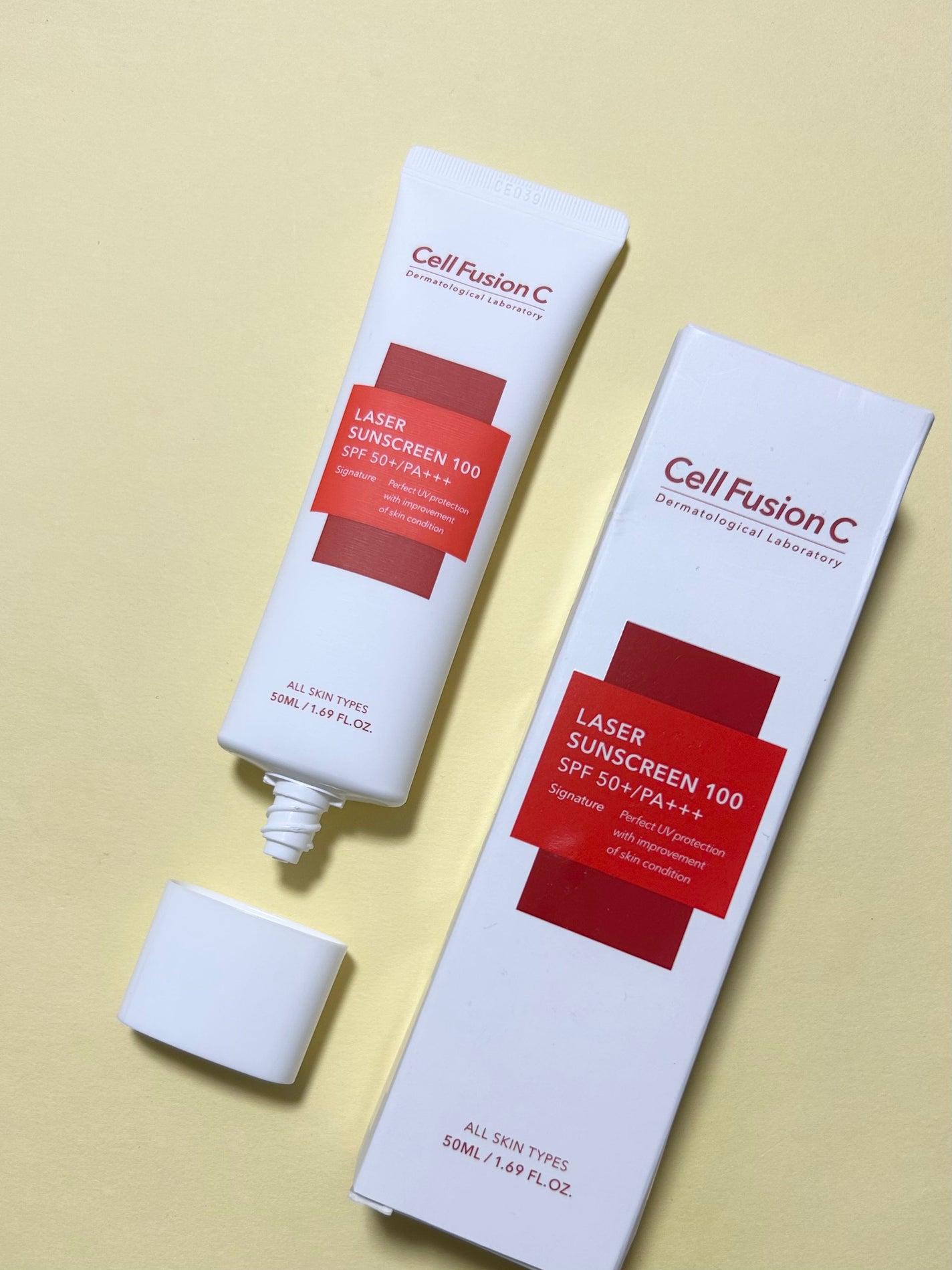 レーザーサンスクリーン 100/Cell Fusion C(セルフュージョンシー)/日焼け止めクリームを使ったクチコミ(1枚目)