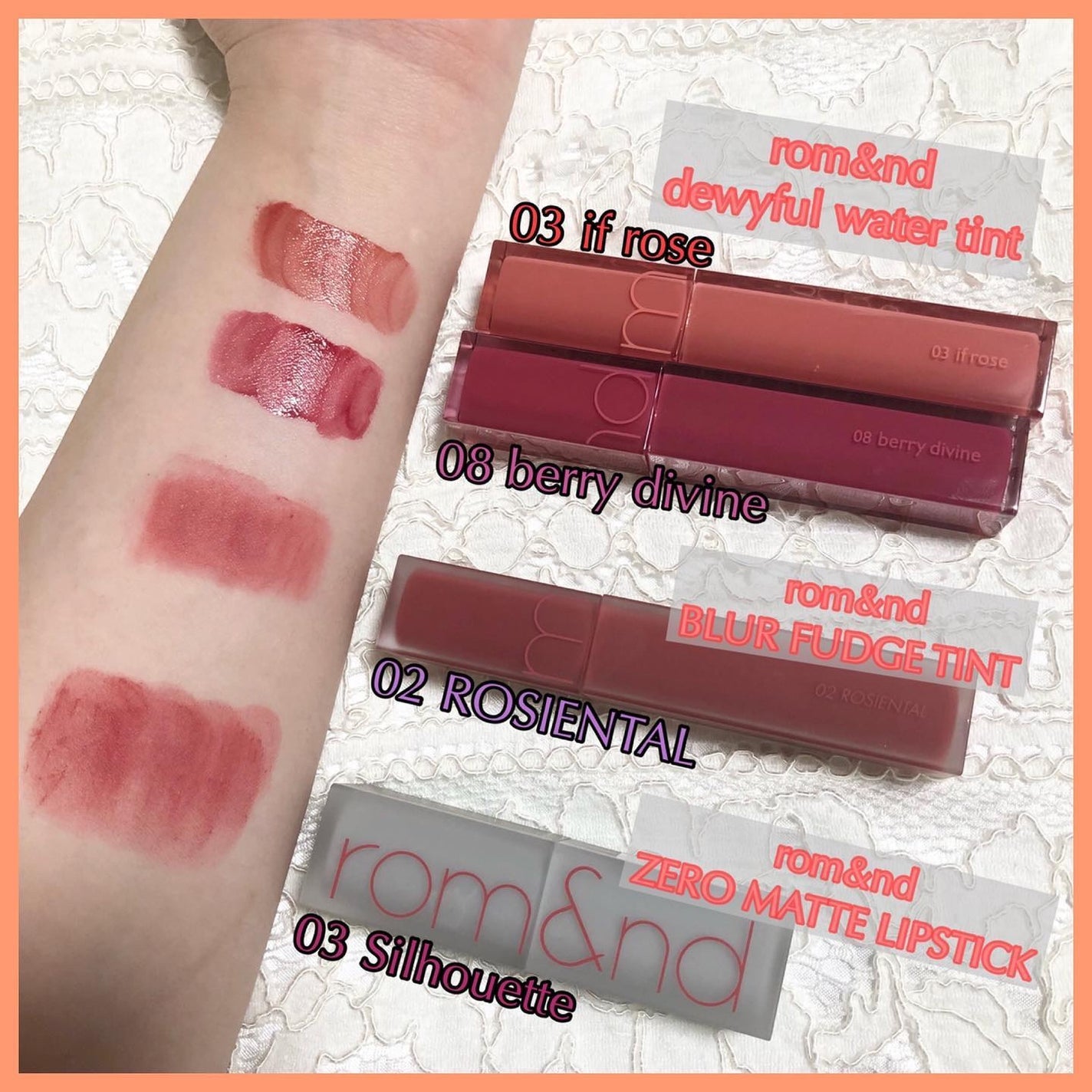 ゆちゃん on LIPS 「人気韓国コスメリップ💄お気に入り紹介🥳.#romand#rom..」(3枚目)