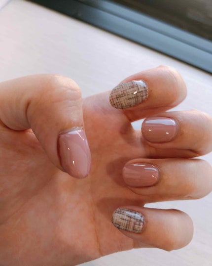 しずくネイルシール/キャンドゥ/ネイルシールを使ったクチコミ(1枚目)