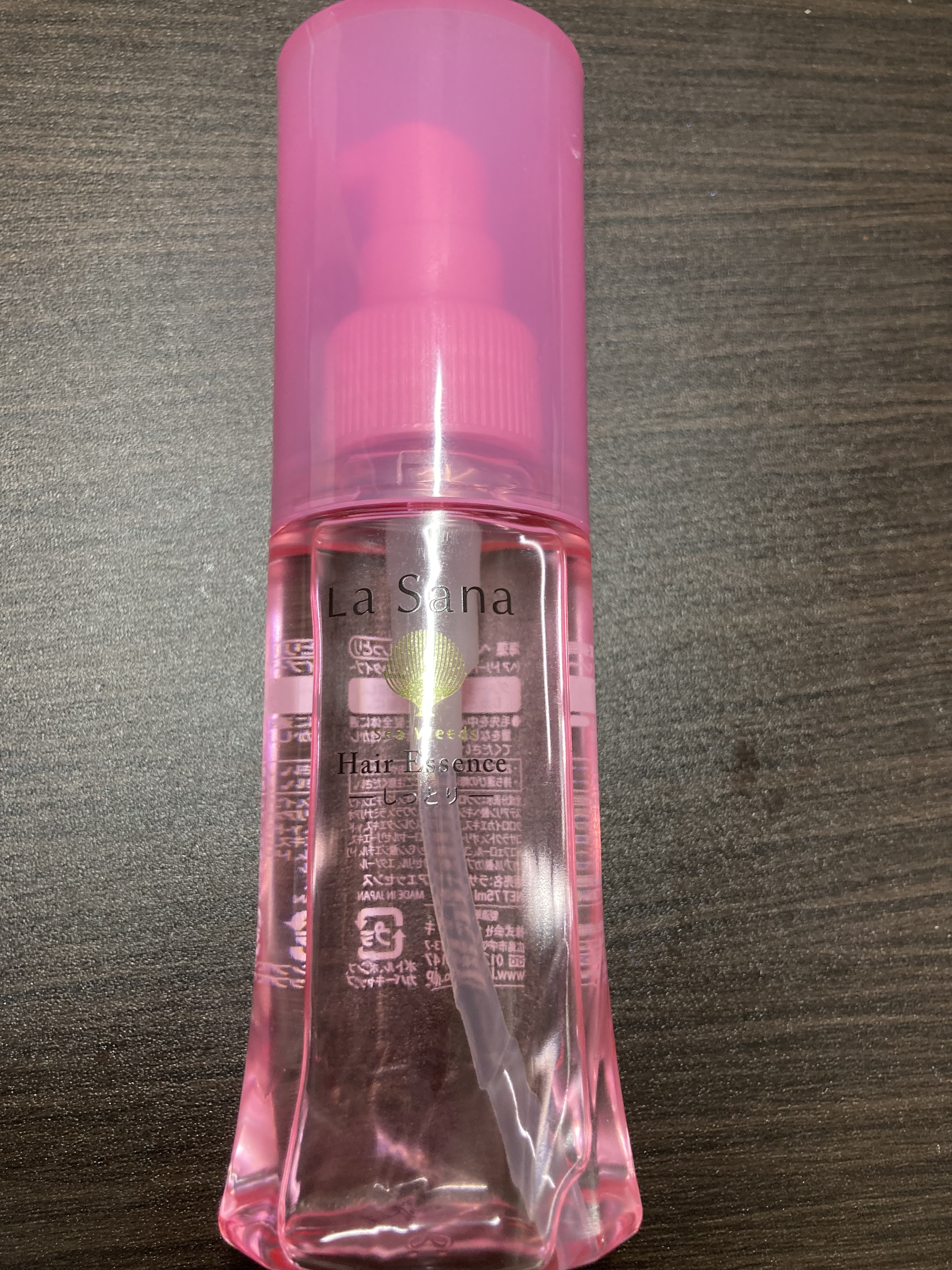 海藻 ヘア エッセンス しっとり/ラサーナ/ヘアオイルを使ったクチコミ（1枚目）