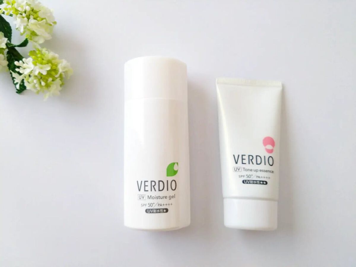 ベルディオ UVトーンアップエッセンス N/メンターム/日焼け止めローションを使ったクチコミ（2枚目）