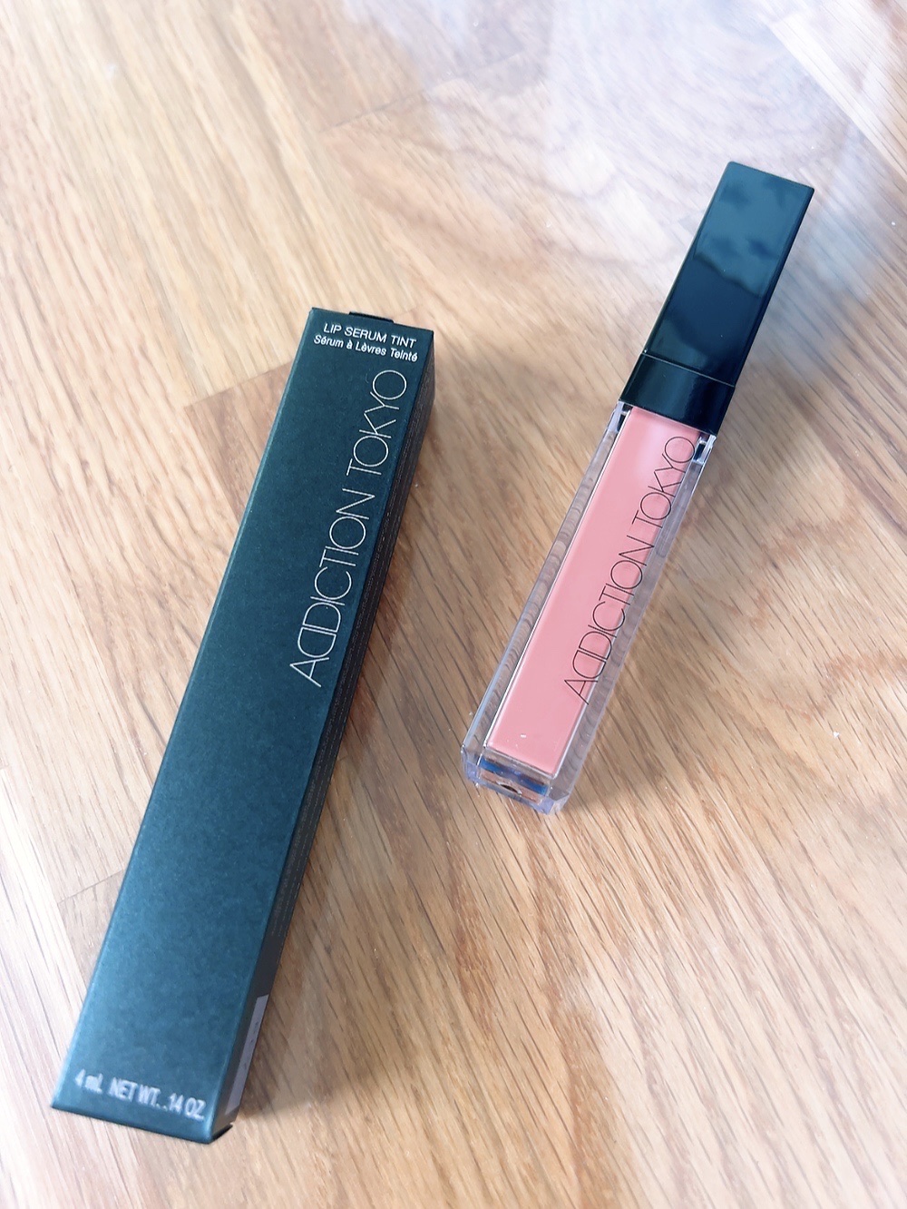アディクション　リップ セラム ティント 003 Rose Tan/ADDICTION/リップティントを使ったクチコミ（1枚目）