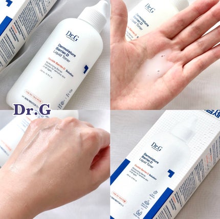 ザモイスチャーバリアDリキッドトナー/Dr.G/化粧水を使ったクチコミ(1枚目)