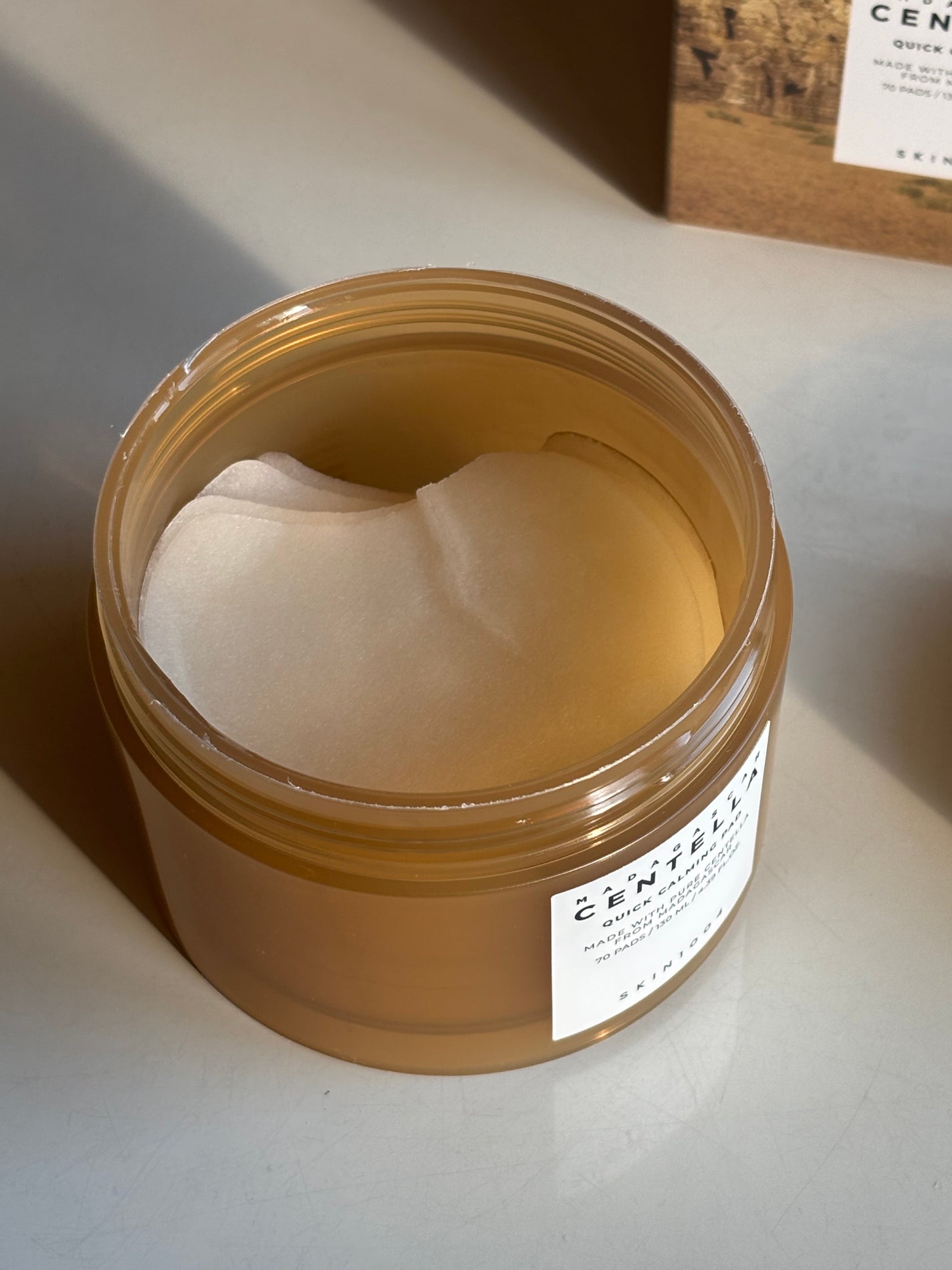 センテラ クイックカーミングパッド/SKIN1004/トナーパッドを使ったクチコミ(3枚目)