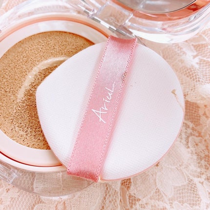 アリウル インクフェザーカバーラスティングクッション/Ariul/クッションファンデーションを使ったクチコミ(5枚目)