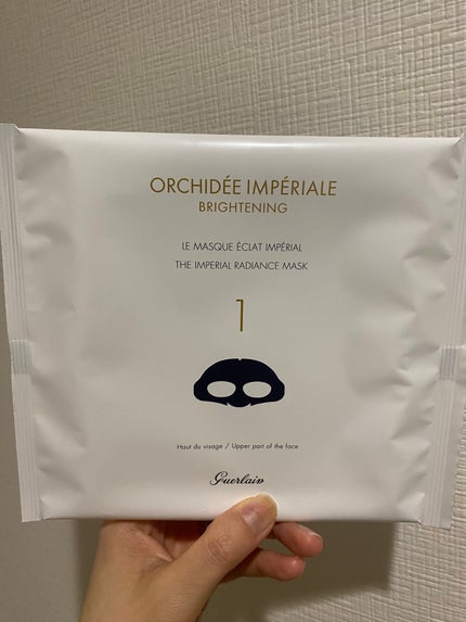 オーキデ アンペリアル ザ ラディアンス マスク/GUERLAIN/シートマスク・パックを使ったクチコミ(3枚目)