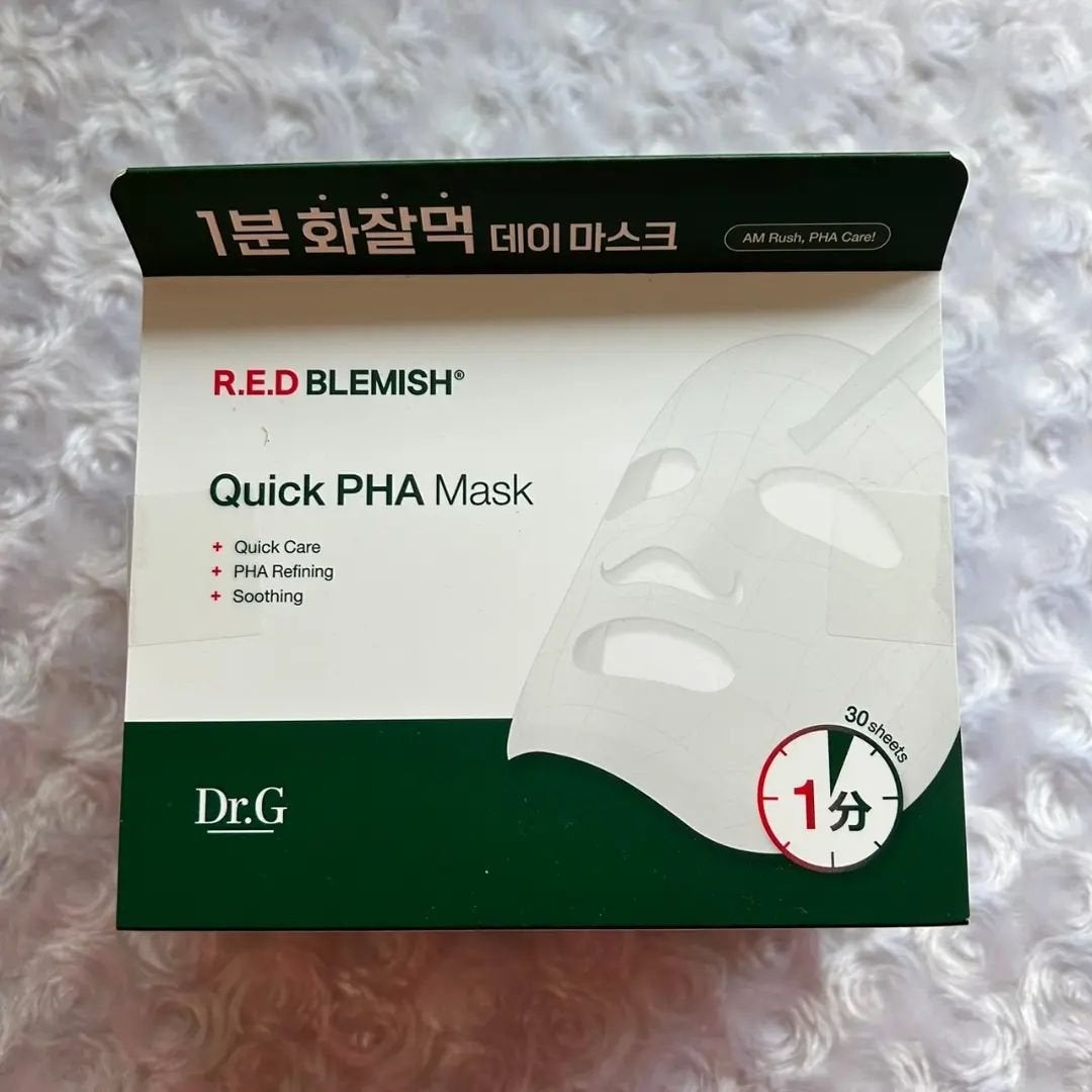 レッドブレミッシュクイックPHAシートマスク/Dr.G/シートマスク・パックを使ったクチコミ(2枚目)