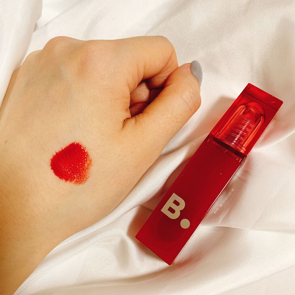 カラースプラッシュウォーターティント/B. by BANILA/リップティントを使ったクチコミ（2枚目）