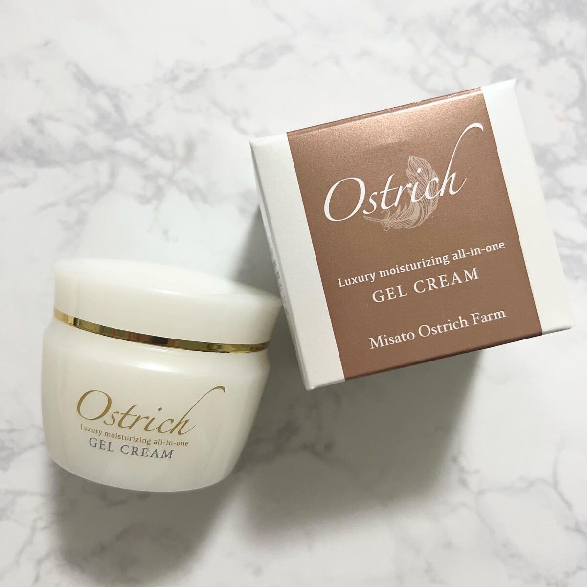 オストリッチジェルクリーム/美里オーストリッチファーム/フェイスクリームを使ったクチコミ(1枚目)