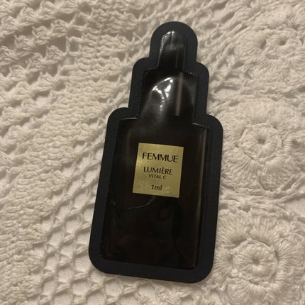 ルミエール ヴァイタルC/FEMMUE/ブースター・導入液を使ったクチコミ(1枚目)