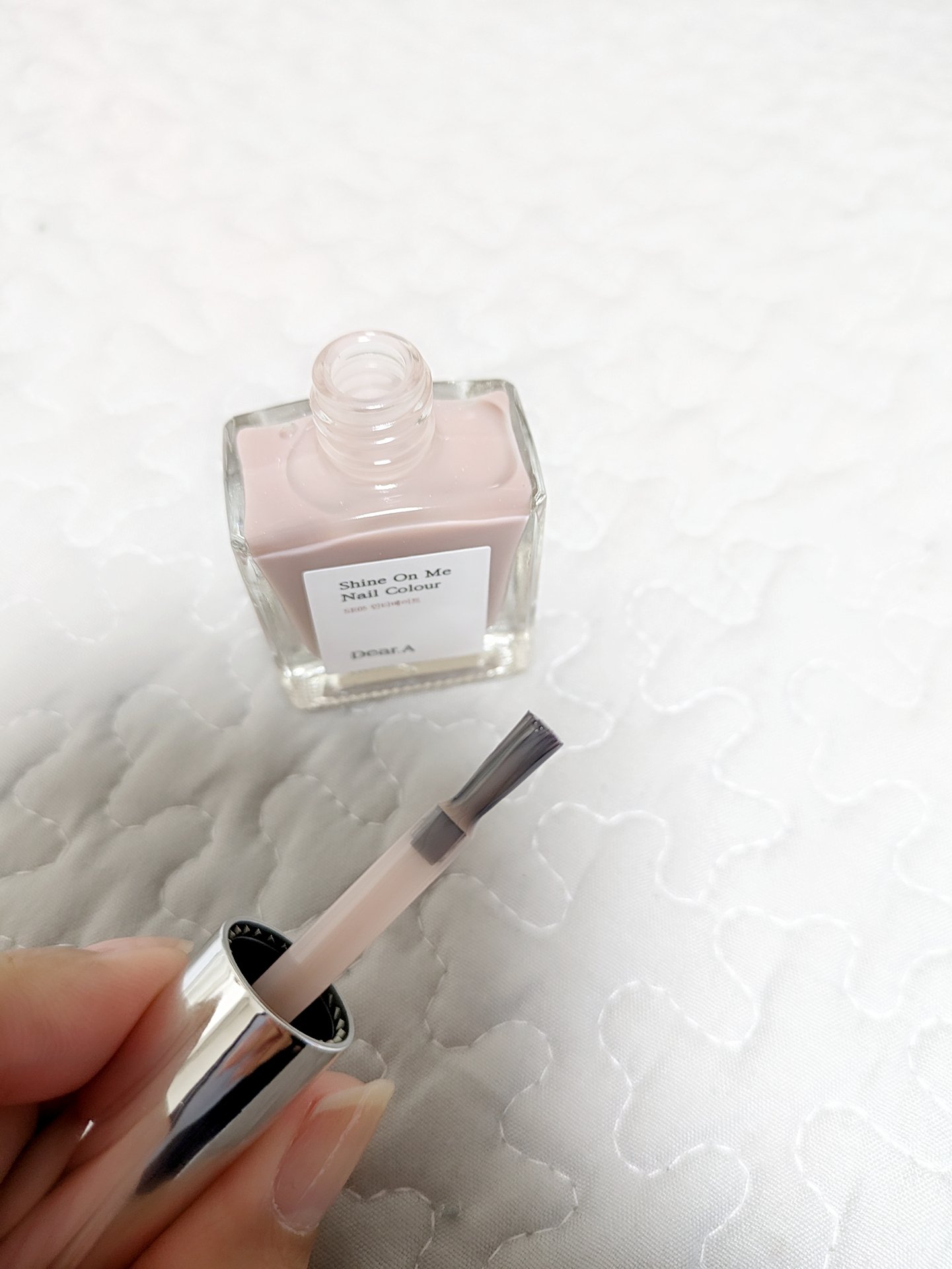 シャインオンミーネイルカラー SE05.インティメイト/Dear.A/マニキュアを使ったクチコミ（3枚目）