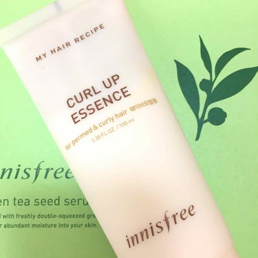 マイヘアレシピ カールアップ エッセンス/innisfree/ヘアワックス・クリームを使ったクチコミ（1枚目）