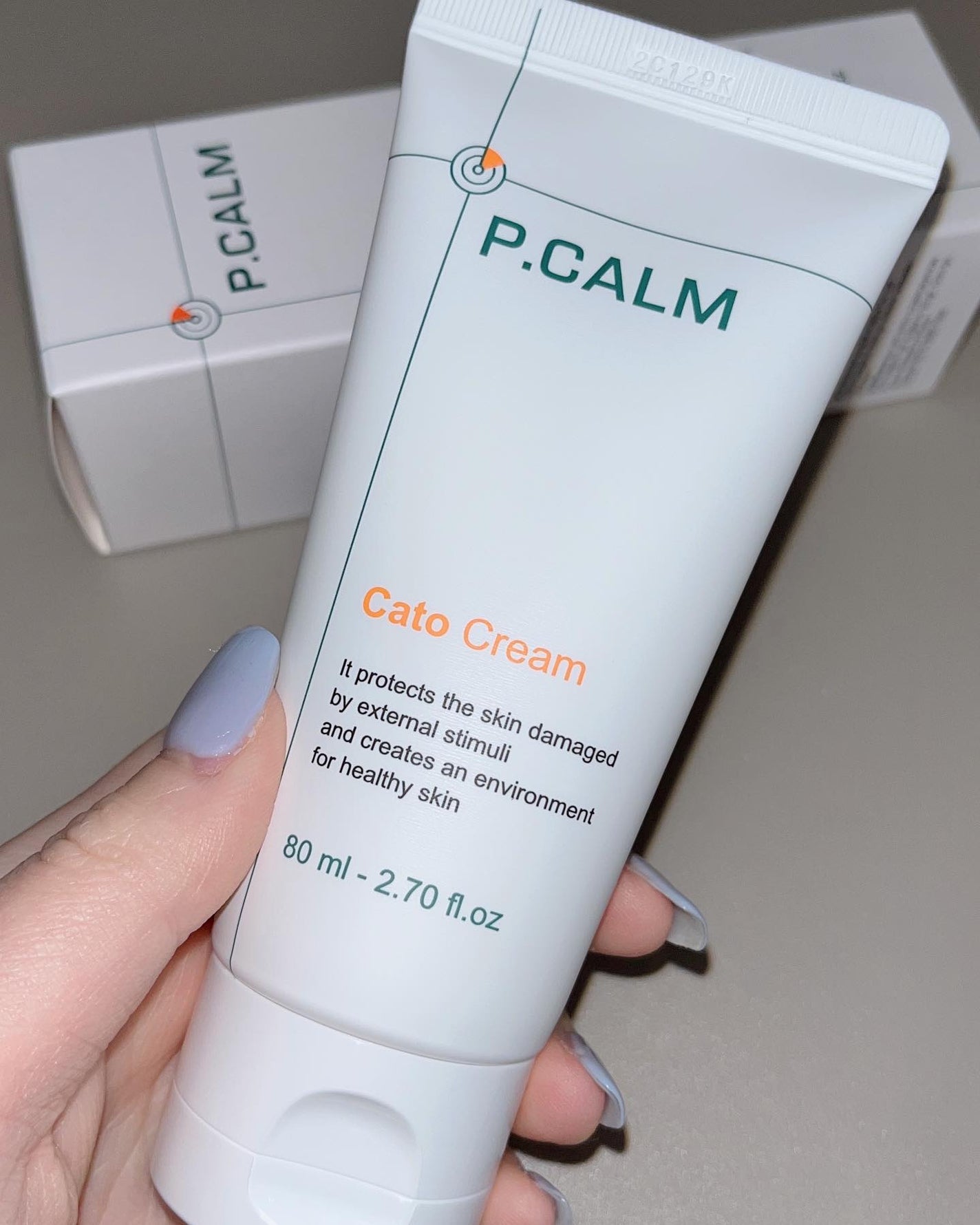 カトクリーム/P.CALM/フェイスクリームを使ったクチコミ(2枚目)