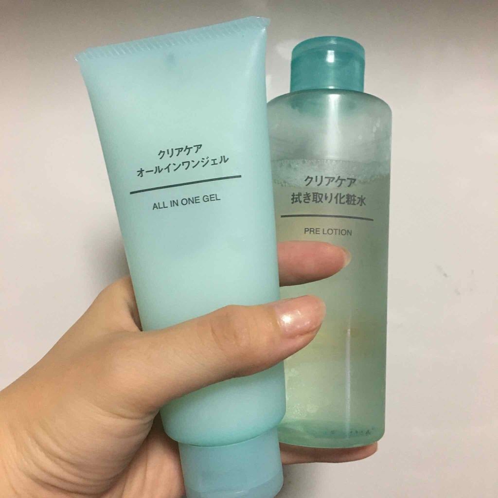 クリアケア拭き取り化粧水/無印良品/拭き取り化粧水を使ったクチコミ(1枚目)