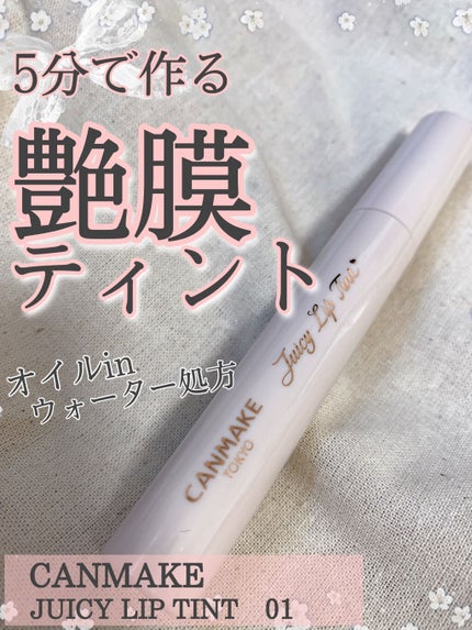 ジューシーリップティント/キャンメイク/口紅を使ったクチコミ(1枚目)