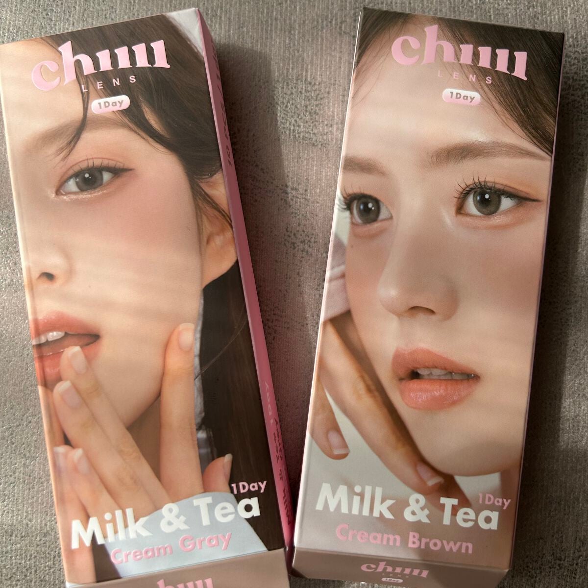 chuuLENS Milk&Tea 1day/chuu LENS/ワンデー(1DAY)カラコンを使ったクチコミ(1枚目)