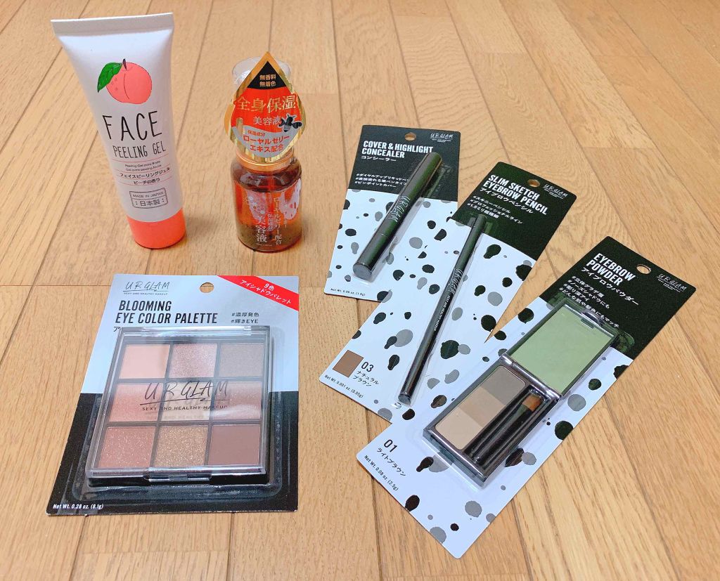 フェイスピーリングジェル ピーチの香り/DAISO/ピーリングを使ったクチコミ（1枚目）