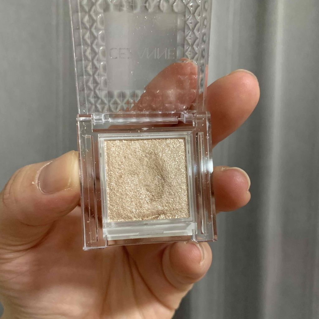 シングルカラーアイシャドウ/CEZANNE/単色アイシャドウを使ったクチコミ（2枚目）