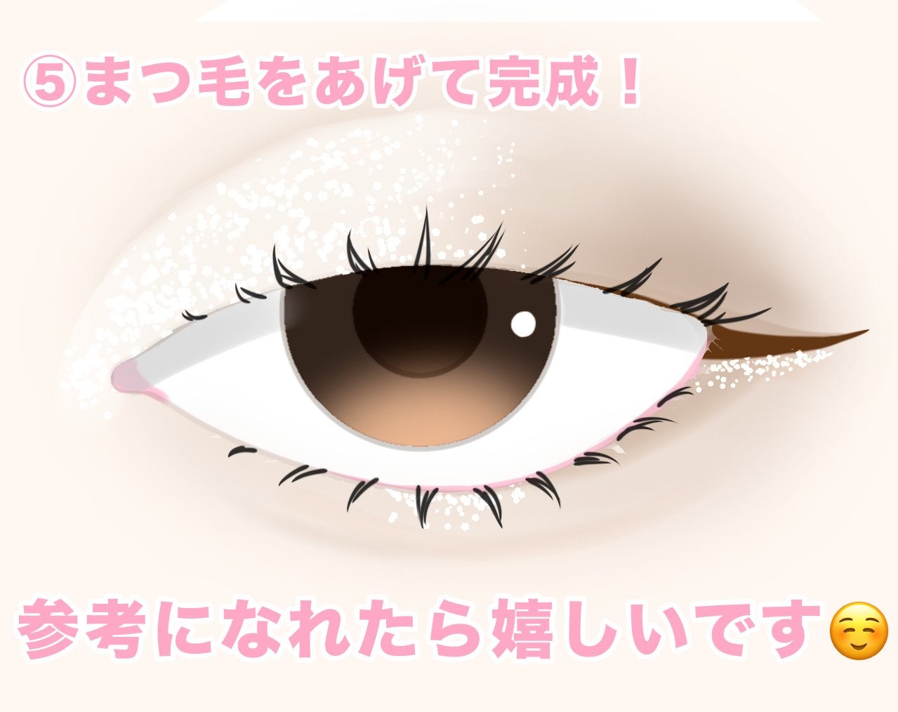 mimini@フォロバ on LIPS 「以外と簡単なカットクリースの仕方を紹介します✨一重さん向けの投..」(6枚目)