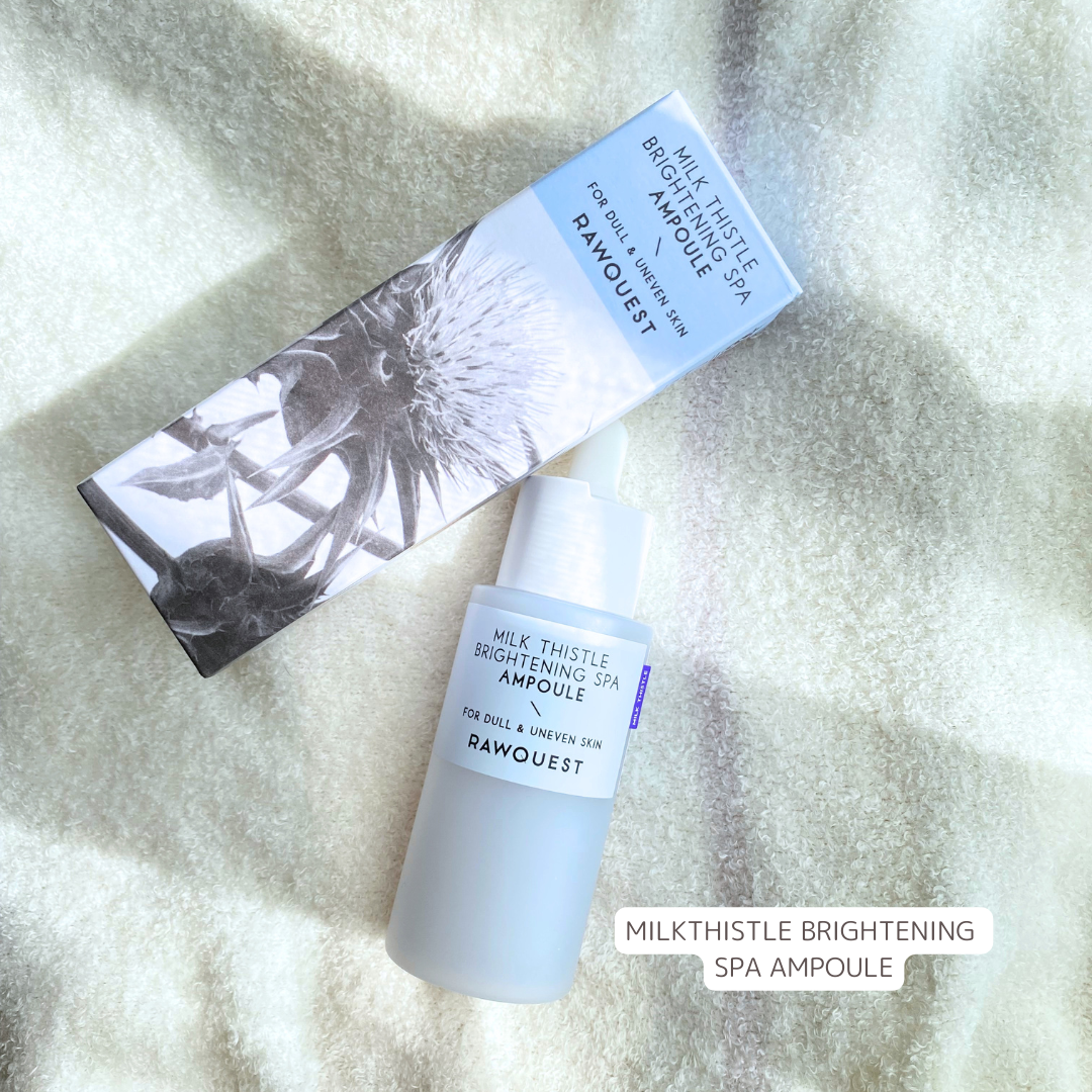 ミルクシスルブライトニングスパ アンプル/RAWQUEST/美容液を使ったクチコミ（1枚目）