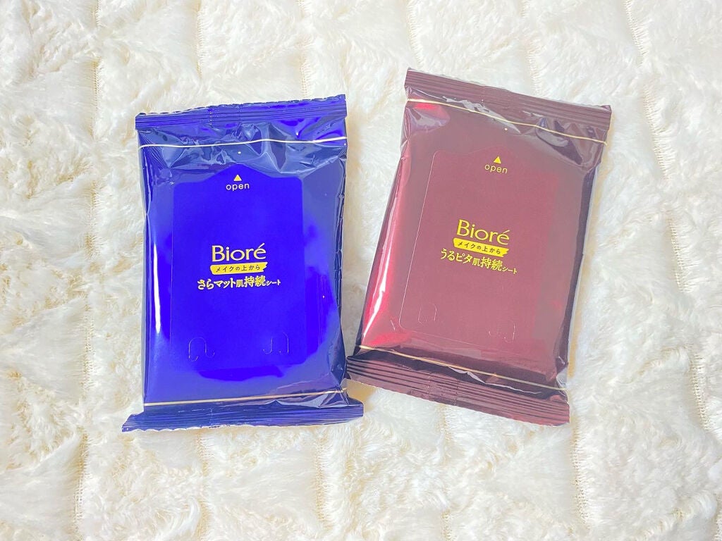 ビオレメイクの上からうるピタ肌持続シート/ビオレ/フェイスシートを使ったクチコミ(2枚目)