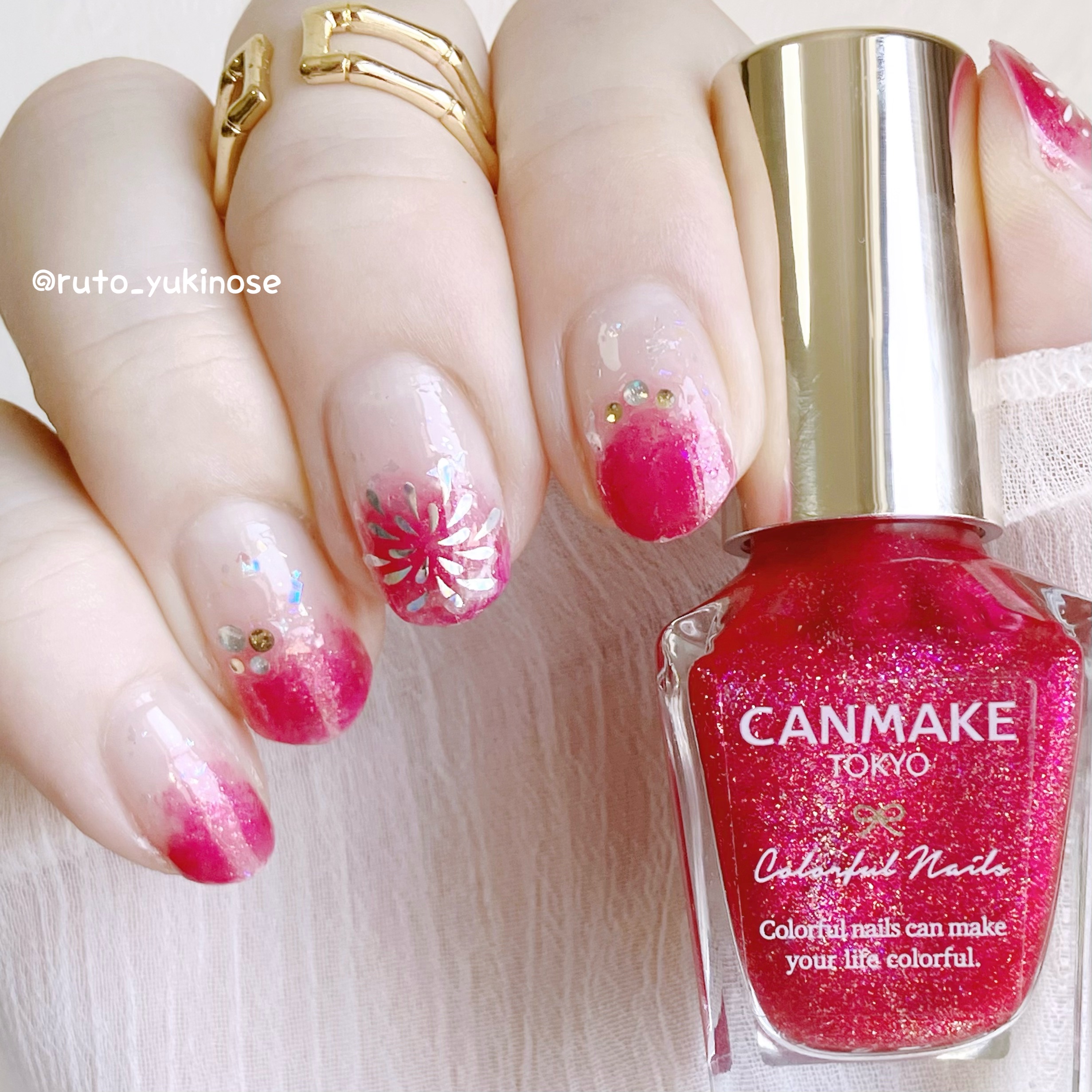 100個 CANMAKE カラフルネイルズ x100個 キャンメイク / カラフルネイルズ(旧) No.100 トゥインクルドロップ