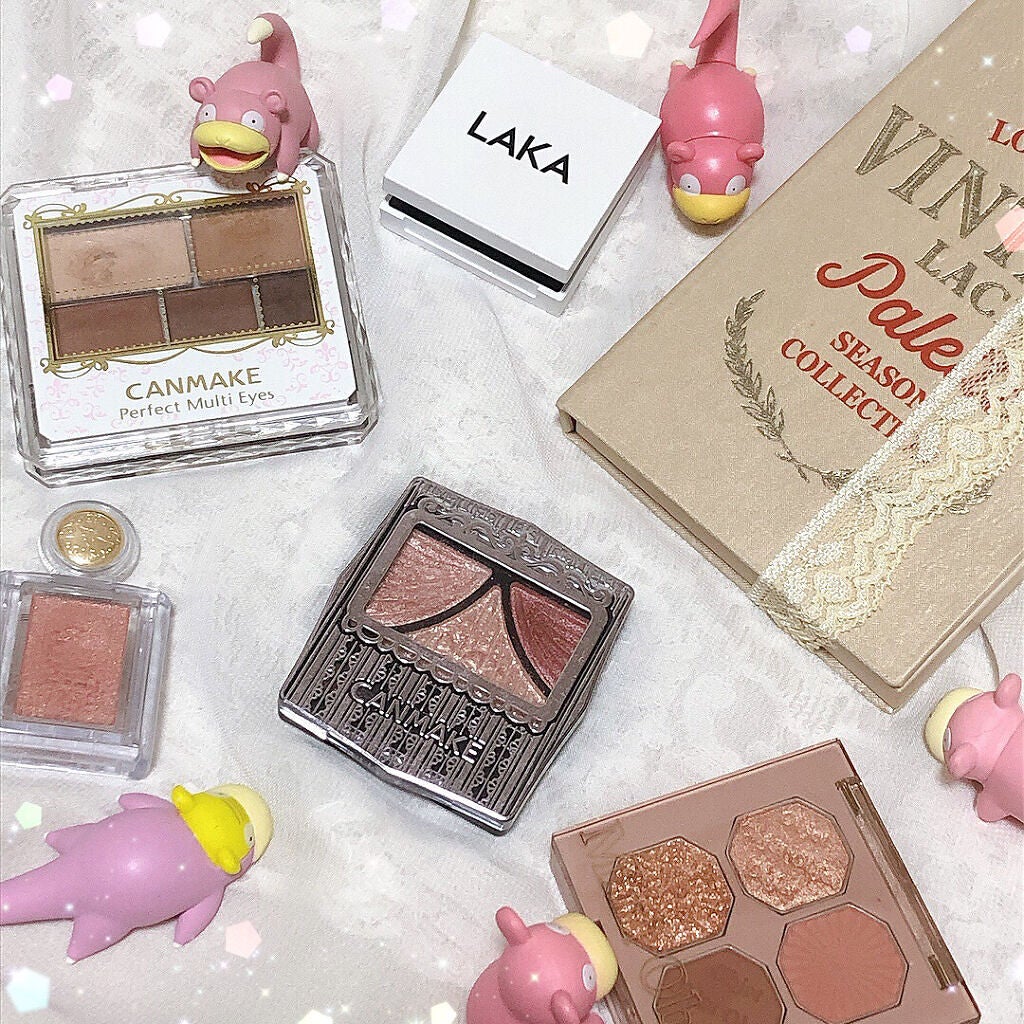 ジューシーピュアアイズ/キャンメイク/アイシャドウパレットを使ったクチコミ(5枚目)