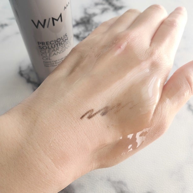 プレシャスソリューション クリアセラム クレンジングオイル/W/M AAA/オイルクレンジングを使ったクチコミ(3枚目)