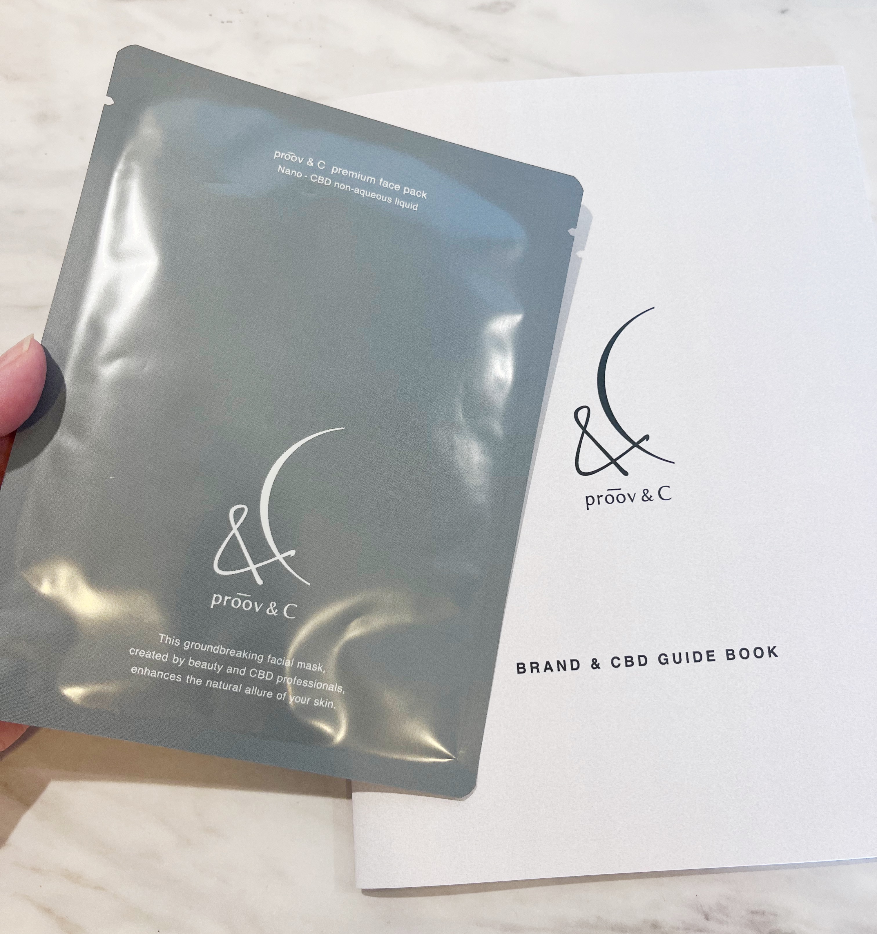 高濃度ナノCBDフェイスパック/proov &C/シートマスク・パックを使ったクチコミ（1枚目）