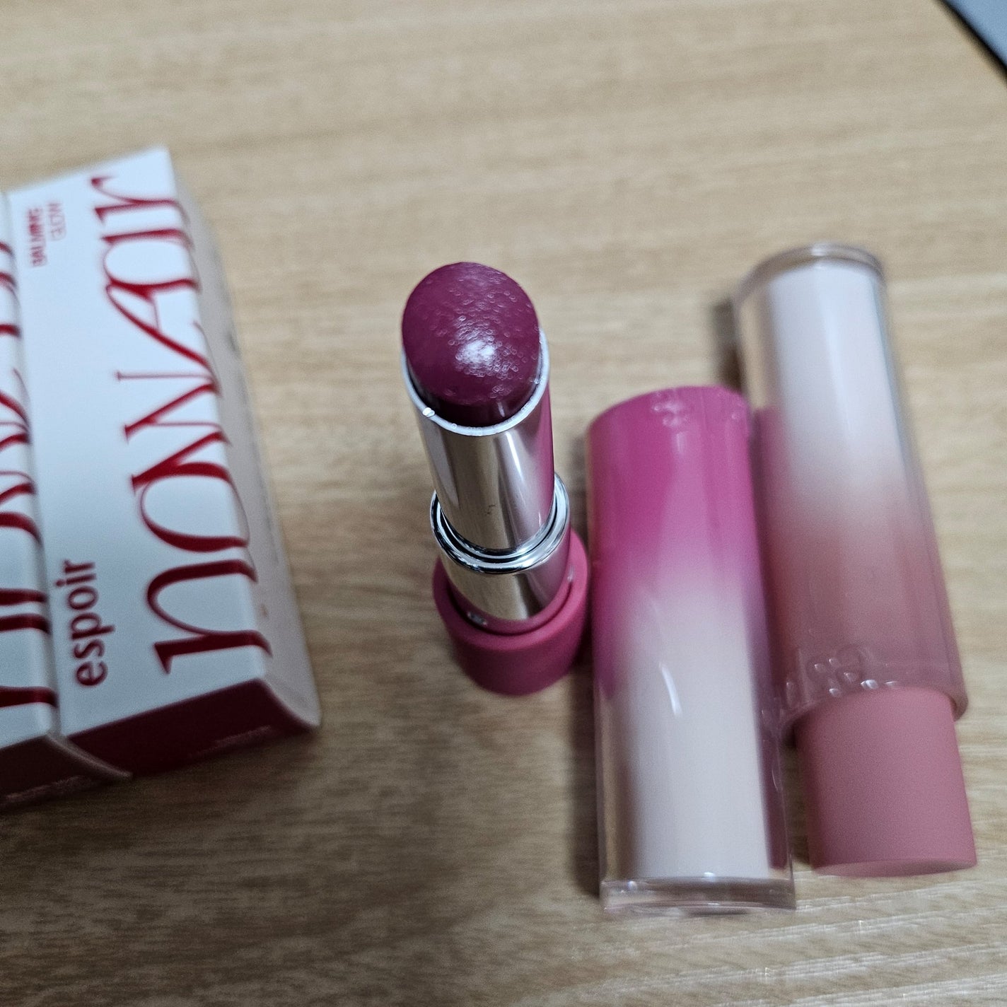 ノーウェアリップスティック バーミンググロー/espoir/口紅を使ったクチコミ(3枚目)