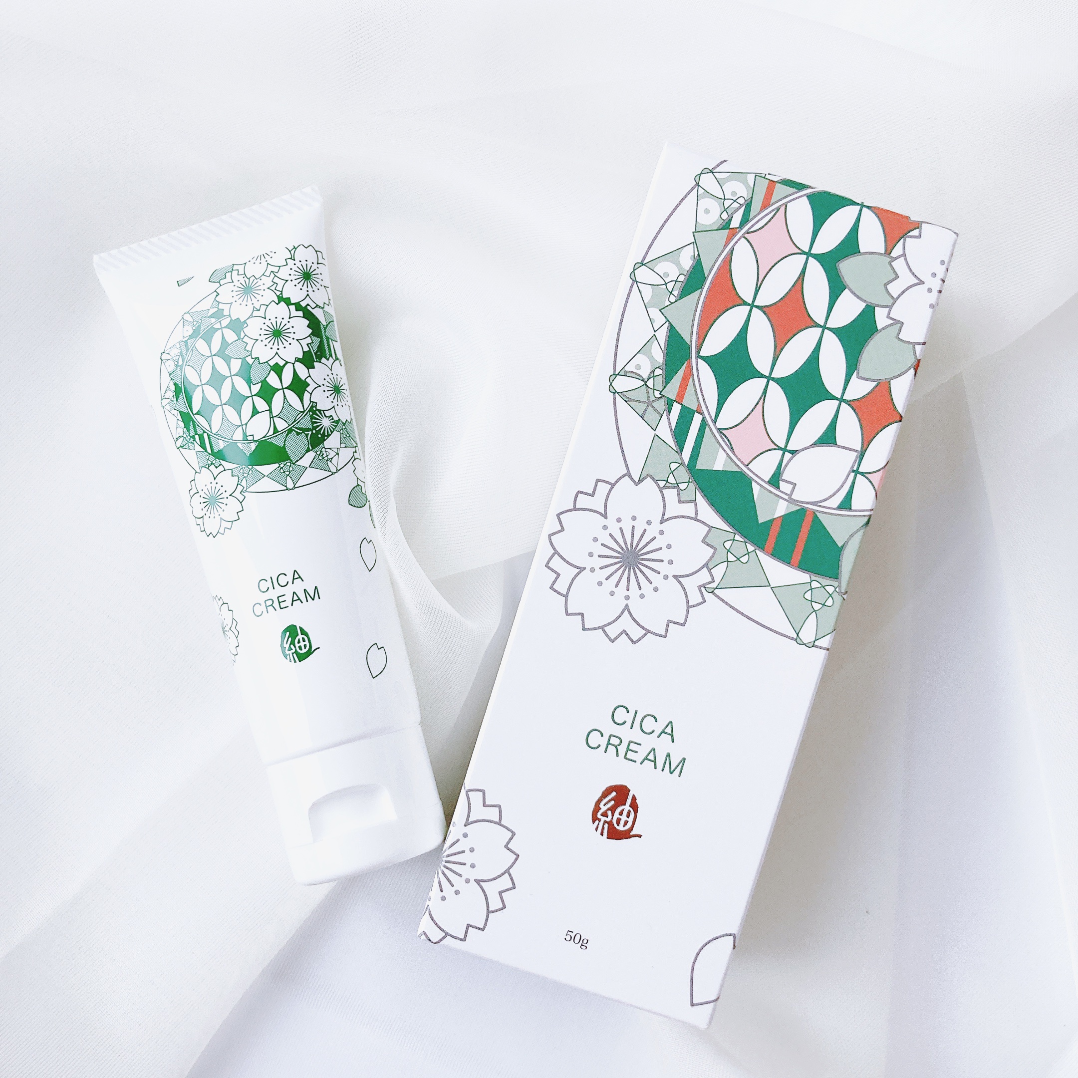 つむぎ CICAクリーム/つむぎコスメ/フェイスクリームを使ったクチコミ（2枚目）