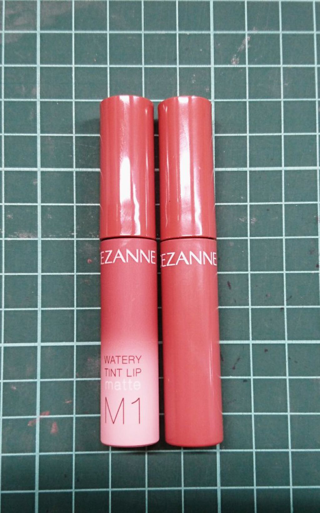 ウォータリーティントリップ マット/CEZANNE/リップティントを使ったクチコミ(4枚目)