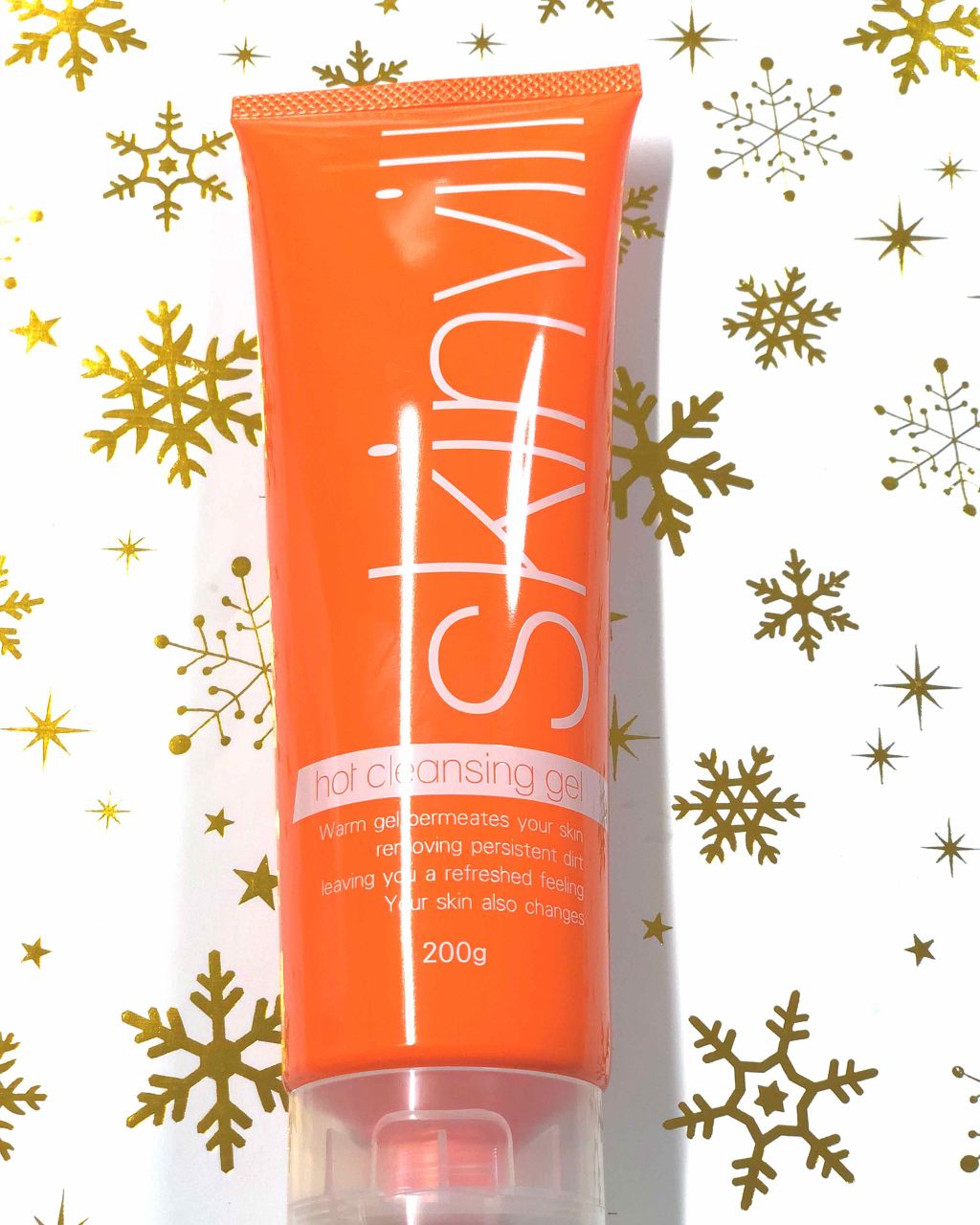 ホットクレンジングジェル(旧)/skinvill/クレンジングジェルを使ったクチコミ（1枚目）