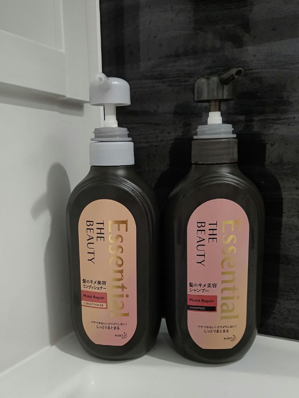 THE BEAUTY 髪のキメ美容シャンプー／コンディショナー＜モイストリペア＞	/エッセンシャル/市販シャンプーを使ったクチコミ（1枚目）