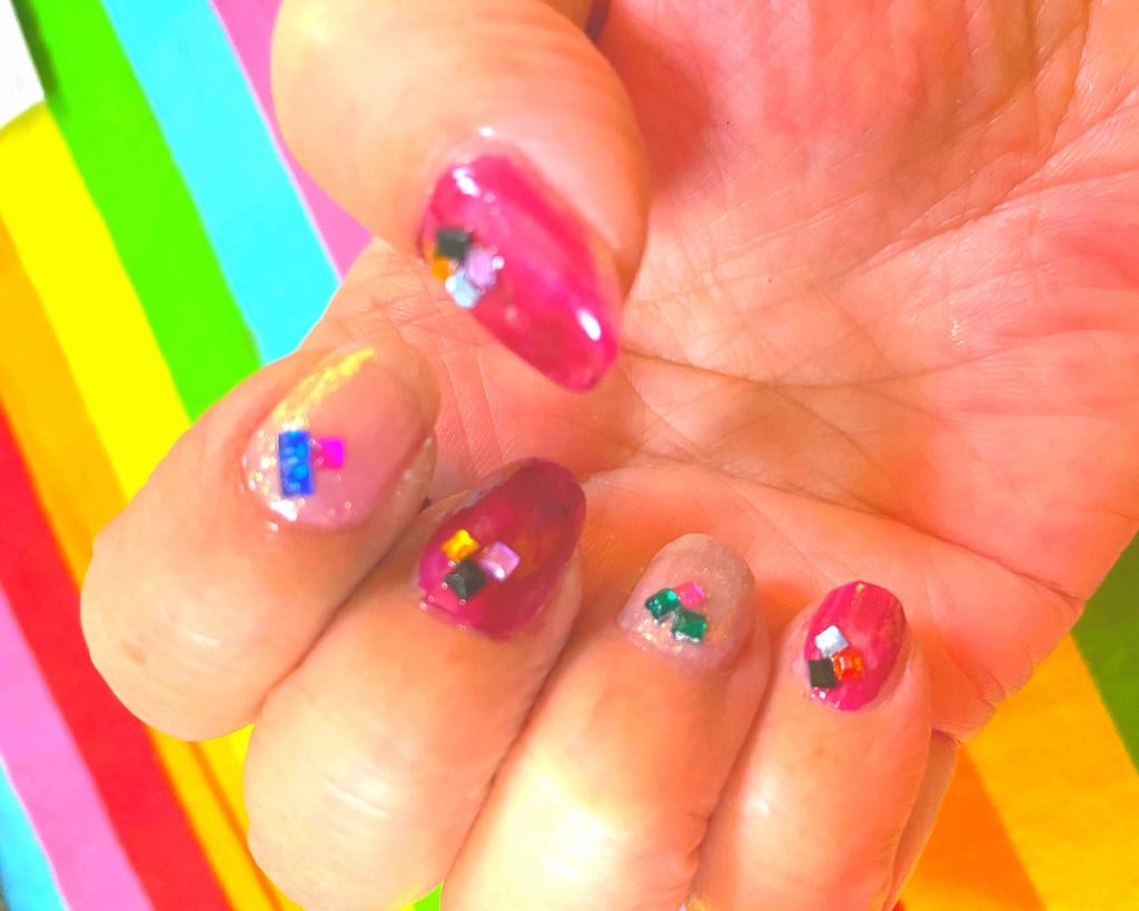 ネイルストーン/DAISO/ネイルチップ・パーツを使ったクチコミ(1枚目)