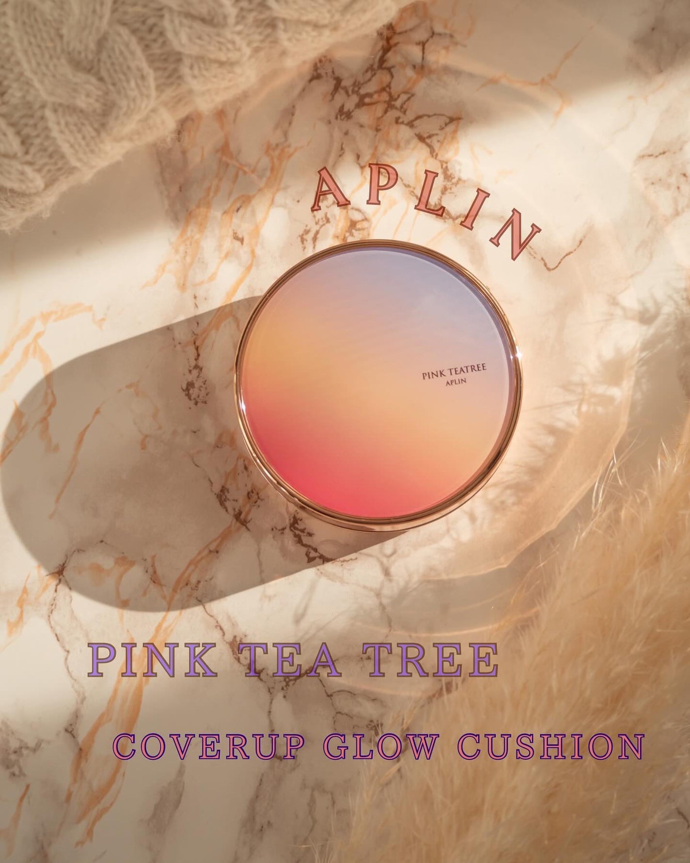 ピンクティーツリーカバーアップグロウクッション/APLIN/クッションファンデーションを使ったクチコミ(1枚目)